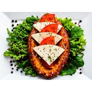 Гнезда куриные с овощами (Лодочка)