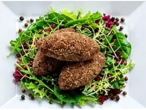 Котлеты куриные с маслом и зеленью