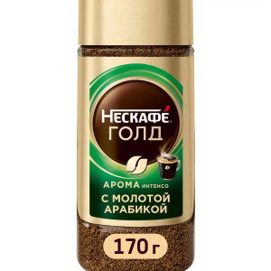Нескафе Голд Арома Интенсо ст/б 170г. 1/6