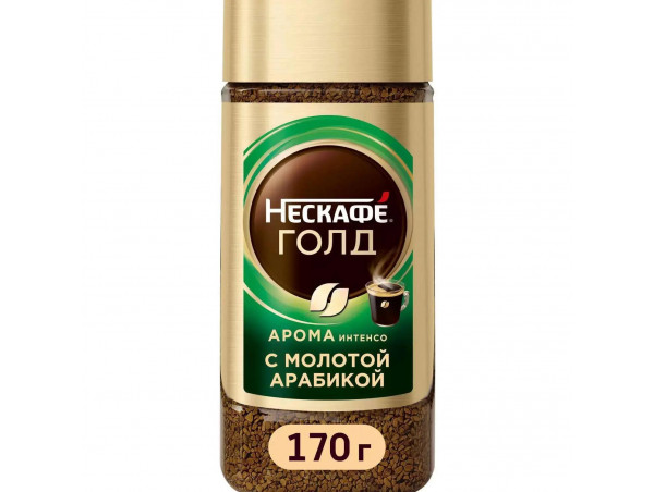 Нескафе Голд Арома Интенсо ст/б 170г. 1/6 Нескафе Голд Арома Интенсо ст/б 170г. 1/6