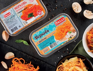 Cалаты с морковью