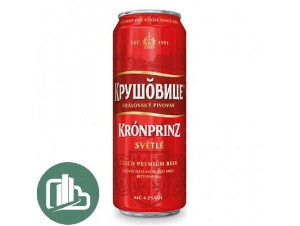 Крушовице свет. 0,5л ж/б 1/24 Россия