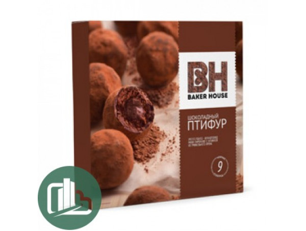 Пирожное  Baker House Птифур с трюфельным кремом 225гр 1/10