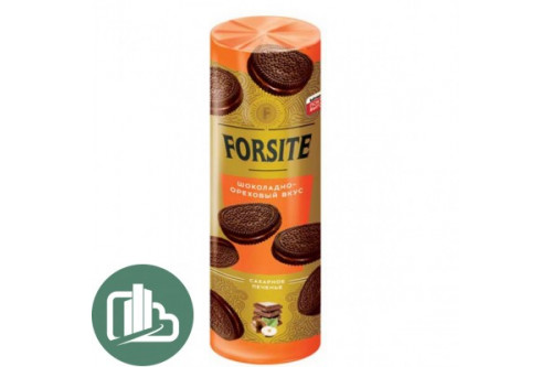 Яшкино печенье сах. FORSITE шок-ореховый вкус 220шр 1/20