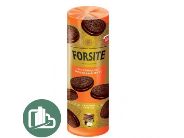 Яшкино печенье сах. FORSITE шок-ореховый вкус 220шр 1/20