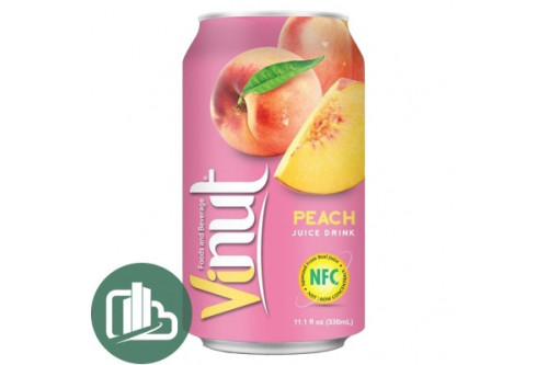 Напиток  Vinut  Peach 0,33л 1/6 (Персик)