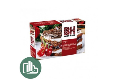 Торт.Вишня BH 350гр 1/8  Шварцвальд