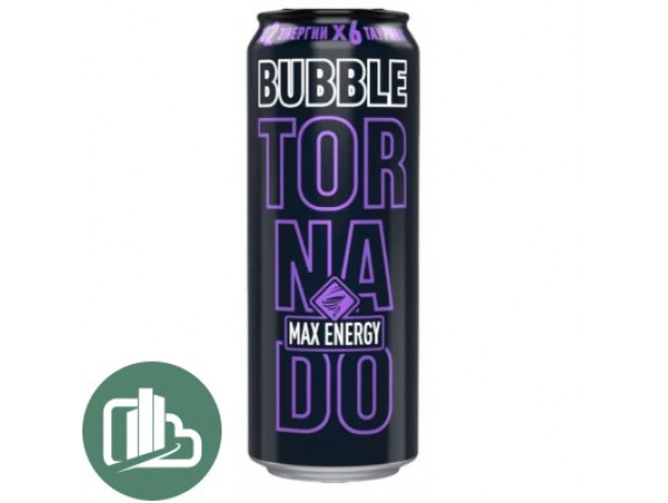 Торнадо энерг нап 0,45л 1/12 ж/б Bubble