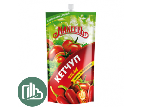 Махеевъ Кетчуп Чили 300гр 1/16 (дой-пак)