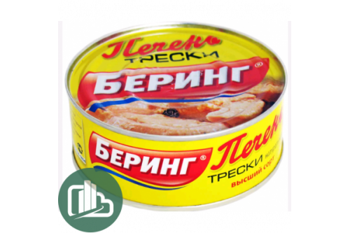 Печень Трески Беринг 230г