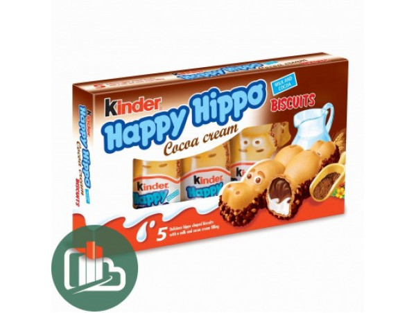 Киндер Конфеты Kinder Happy Hippo Cacao 103г. 1/10