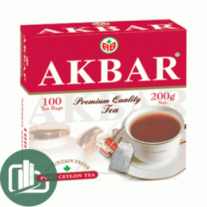 Акбар Чай 100 пак. 200 гр. 1/12