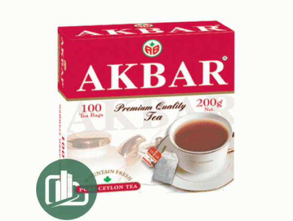 Акбар Чай 100 пак. 200 гр. 1/12