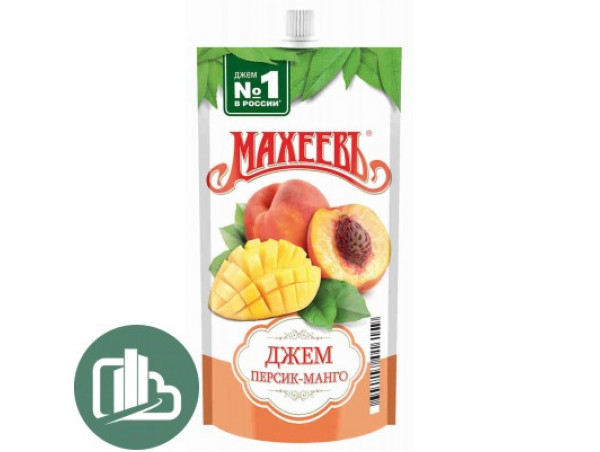 Махеевъ Джем дой-пак Персик-манго 300гр 1/16