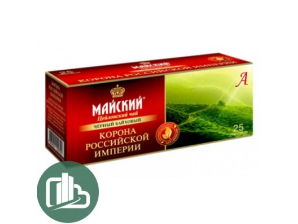 Майский чай корона рос имп 25 пак 1/27 Майский чай корона рос имп 25 пак 1/27