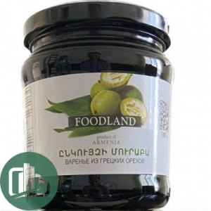FOODLAND Варенье Грецких Орехов 890гр 1/6