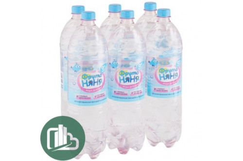 Фруто Няня Вода 1,5л 1/6 б/г