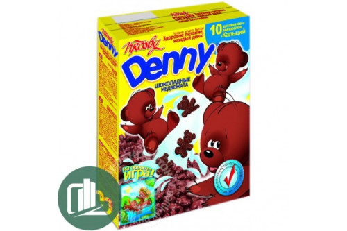 Сухой завтрак Медвежата Denny шоколадные 200гр 1/8 Сухой завтрак Медвежата Denny шоколадные 200гр 1/8