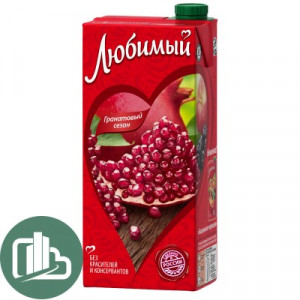 Любимый сад 0,95л Ганат-ябл.-черн.рябина 1/12