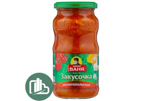 Дядя Ваня Закуска Мелитопольская 460гр 1/8