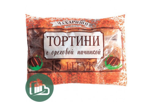 Тортини кекс 500 гр. Ореховая начинка 1/7 Махариши