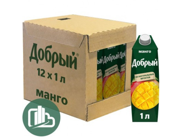 Добрый 1л Манго 1/12