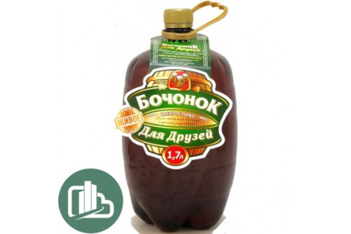 Бочонок для друзей свет. 1,5л 1/6