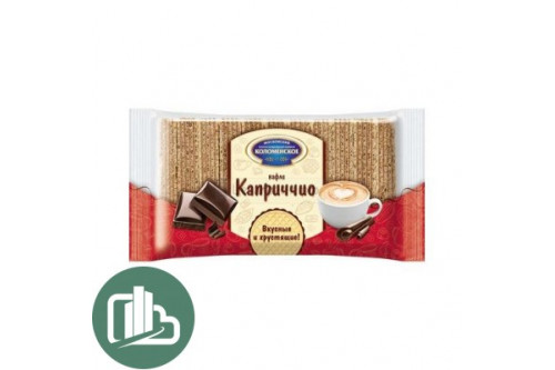 Вафли Коломенские капучино 220гр 1/20 Вафли Коломенские капучино 220гр 1/20