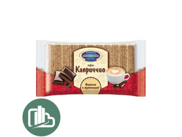 Вафли Коломенские капучино 220гр 1/20