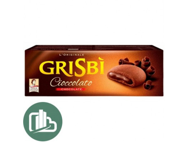 Grisbi chocolate cream печенье грисби шоколад 135гр 1/14