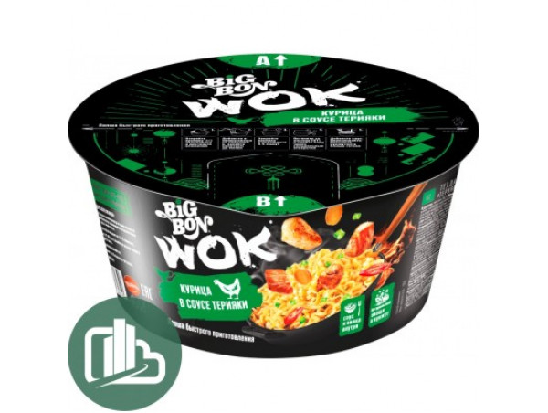 Биг-Бон WOK курица в соусе 85г 1/24 по китайский