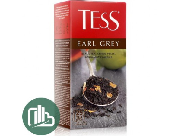 Чай ТЕСС Эрл Грей (Бергамот) Earl Grey 25пак 1/10