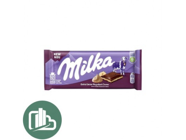 Милка 85гр ореховый крем 1/22