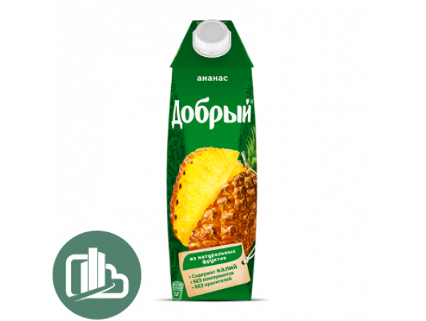 Добрый 1л ананас 1/12