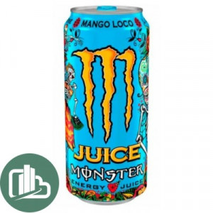 Монстр Энерджи Mango Loco 0,5*12 Ж/Б (синий) ИМ Европа