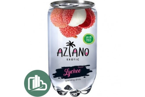 Газ.нап.Aziano Lychee 350мл 1/12