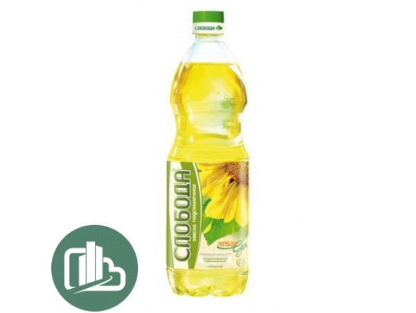 Масло Слобода подс. раф. 1л 1/15