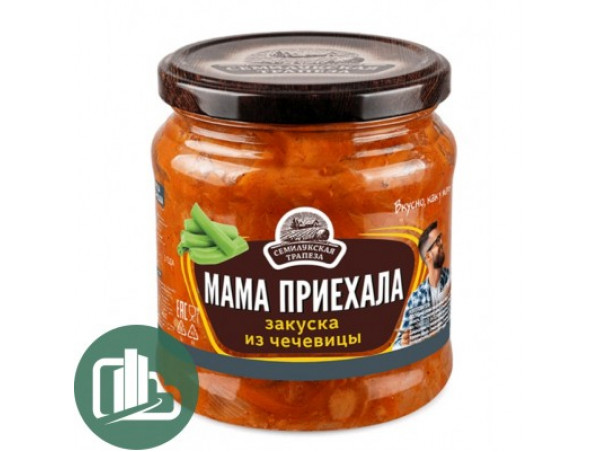 Семилукская Трапеза закуска овощная Мама приехала 460г 1/8