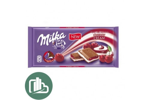 Милка  100гр. Cherry Cream 1/22 (вишневый крем)