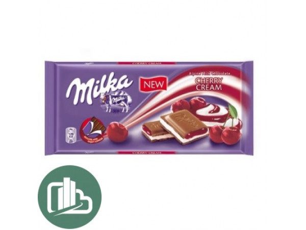 Милка  100гр. Cherry Cream 1/22 (вишневый крем)