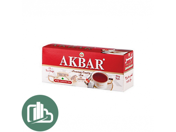 Акбар чай 25 пак 1/24