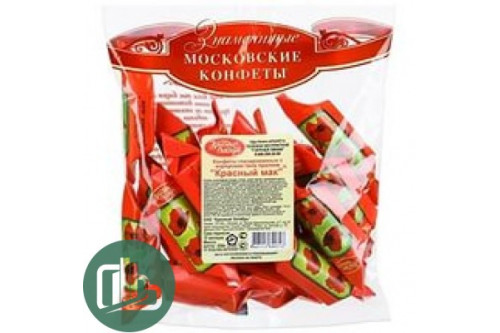Красный мак (конфеты) 250гр. КО, 1/10 Красный мак (конфеты) 250гр. КО, 1/10