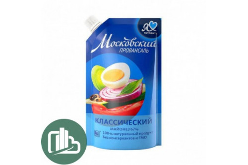 Майонез  МЖК Провансаль 67% дой/пак 390мл 1/20