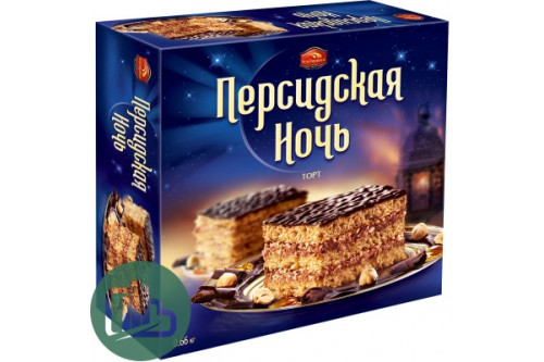 Торт Персидская ночь 660 гр 1/6 Торт Персидская ночь 660 гр 1/6