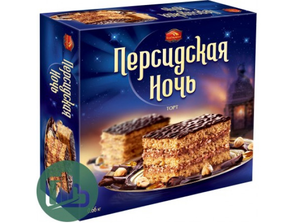 Торт Персидская ночь 660 гр 1/6