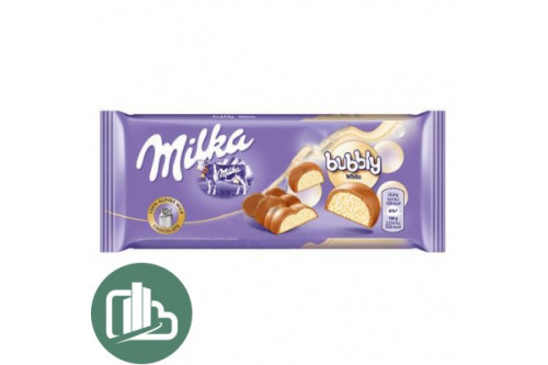 Милка 95гр Бабл Вайт 1/15 Милка 95гр Бабл Вайт 1/15