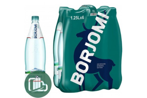 Боржоми 1,25л 1/6 Боржоми 1,25л 1/6