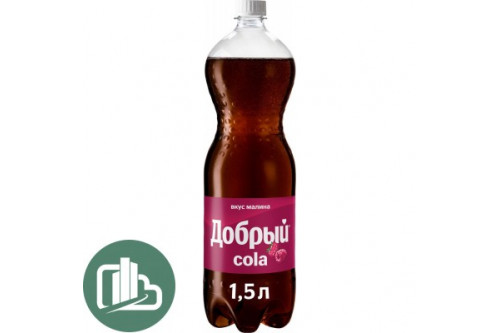Напиток "Добрый" 1,5л 1/9 кола-малина  (48)