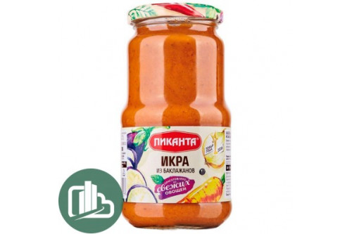 Пиканта Икра из баклажанов 520гр 1/6