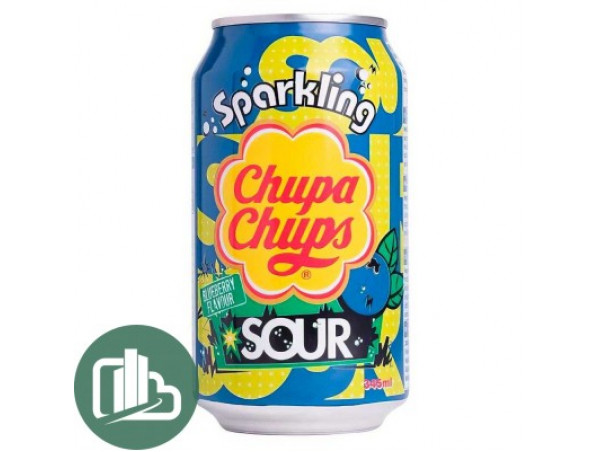 Напиток Chupa Chups Кислая черника  345мл 1/24